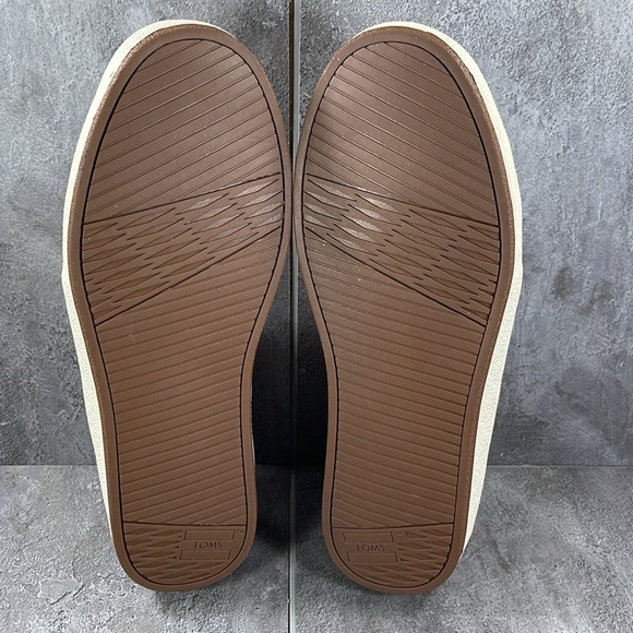 Toms Mens Payton Bark Oiled Suede Cotton Twill - Picture 6 of 8